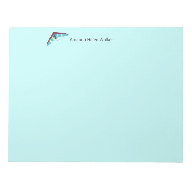 Hang Gliding Notepad (Front)