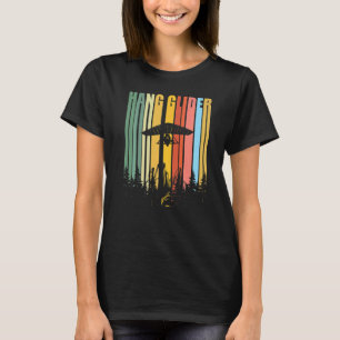 Hang Gliding Pilot Vintage Sunset Hang Gliding Kit T-Shirt