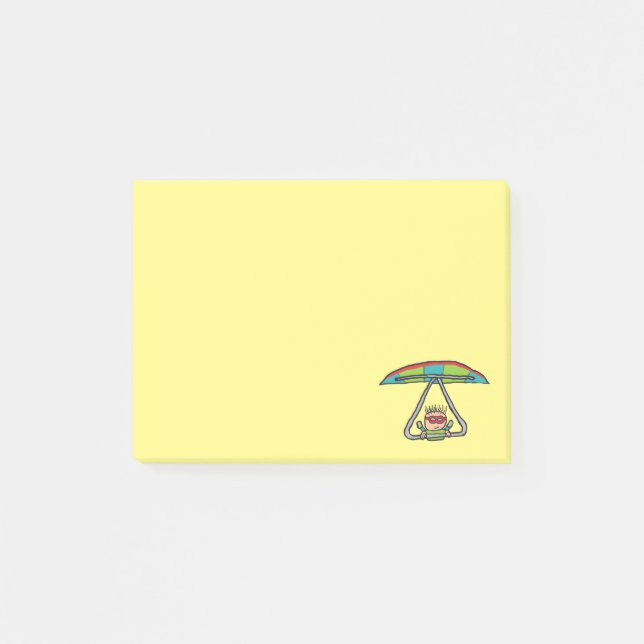 Hang Gliding Post-it Notes (Front)