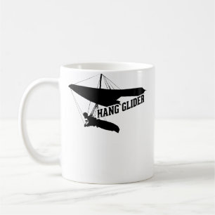 Hang Gliding Silhouette Coffee Mug
