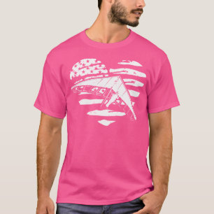 Hang Gliding Usa Flag Hang Glider Hang Gliding T-Shirt