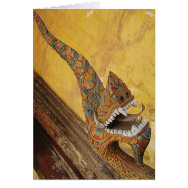 Hang Hod ... Naga in Vientiane, Laos Card (Front)