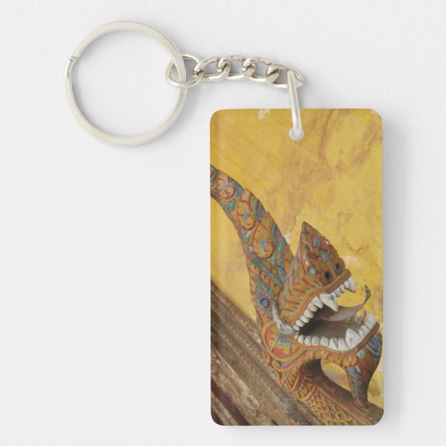 Hang Hod ... Naga in Vientiane, Laos Key Ring (Front)