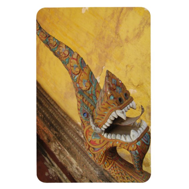 Hang Hod ... Naga in Vientiane, Laos Magnet (Vertical)