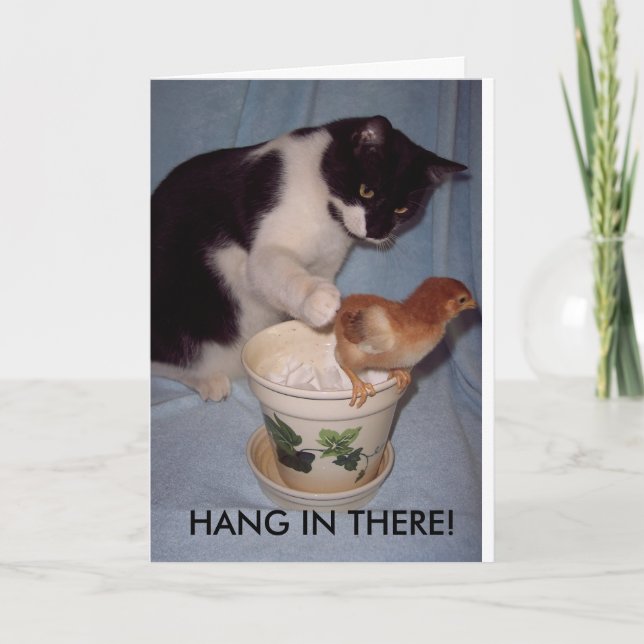 HANG IN THERE! CARD (Front)
