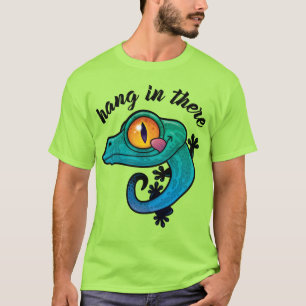 Hang In There Colourful Gecko T-Shirt