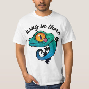 Hang In There Colourful Gecko T-Shirt