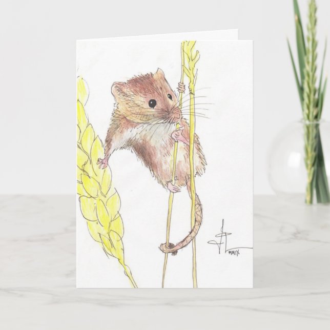 Hang In There, Dormouse! Card (Front)