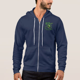 Hang In There Happy Green Tree Frog Hoodie