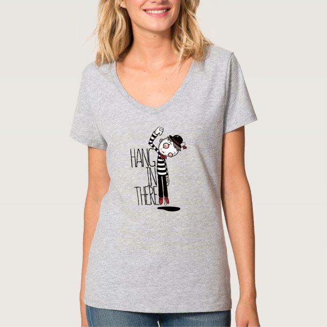 Hang In There Mime T-Shirt (Front)