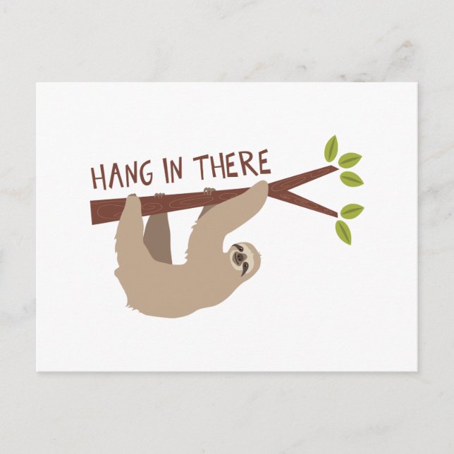 Hang In There Postcard (Front)