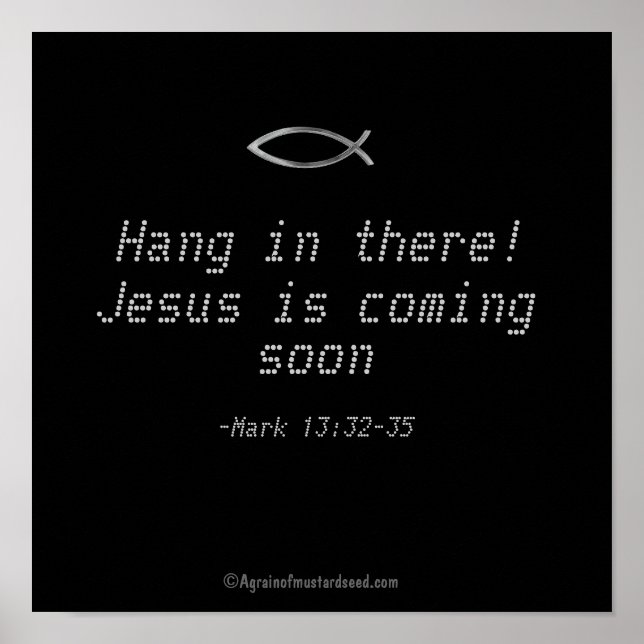 Hang in there! poster (Front)