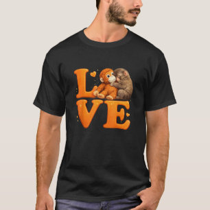 Hang in There Punch Monkey Cute Baby Macaque T-Shirt