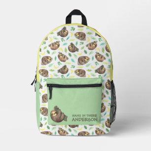 Hang In There Sloth Backpack