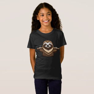 Hang in There": Sloth's Encouraging Words  T-Shirt