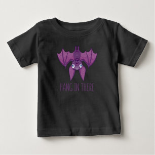 Hang In There Wacky Vampire Bat Baby T-Shirt