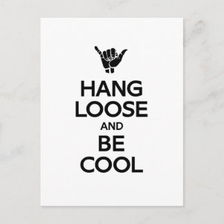 Hang Loose Postcard