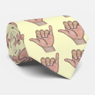 Hang loose tie