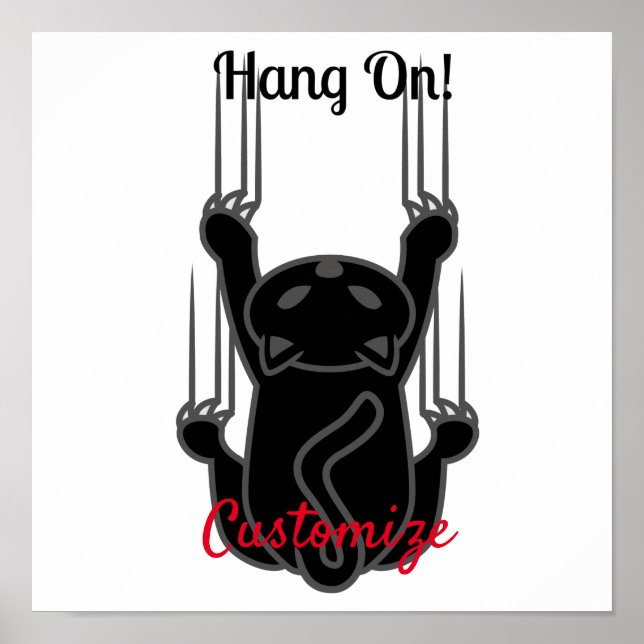 Hang On Black Cat Thunder_Cove Poster (Front)