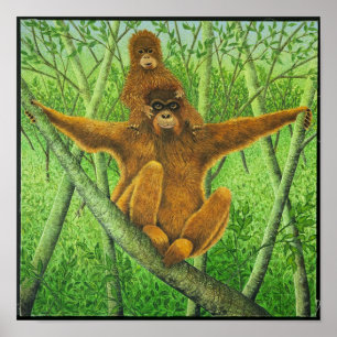 Hang on in there poster