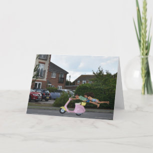 Hang on tight. card