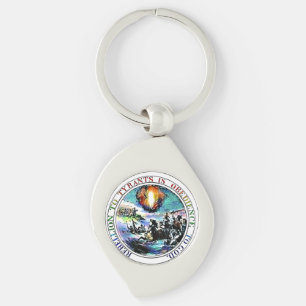 Hang on to your Keys to Freedom from Tyranny Key Ring