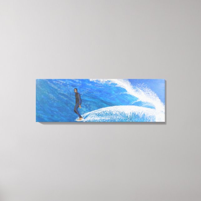 Hang ten canvas print (Front)