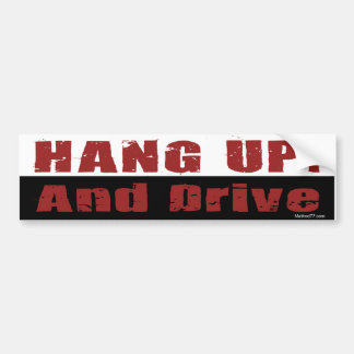 Hang Up Bumper Sticker