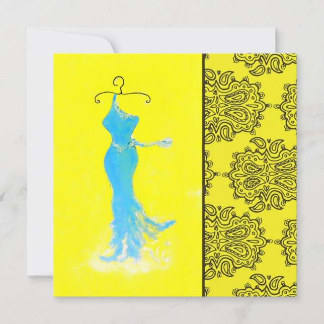 Hang Up The Dress ~ Invitations (Front)