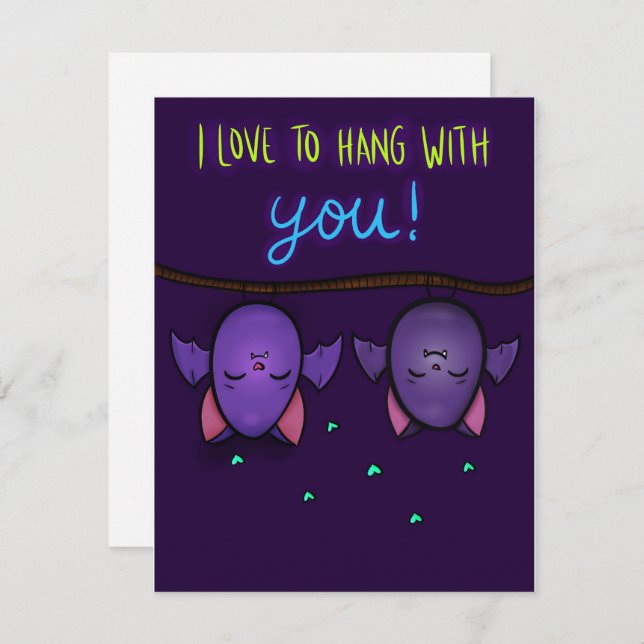 Hang With You Holiday Card (Front/Back)