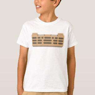 Hangboard bouldering climbing training board T-Shirt