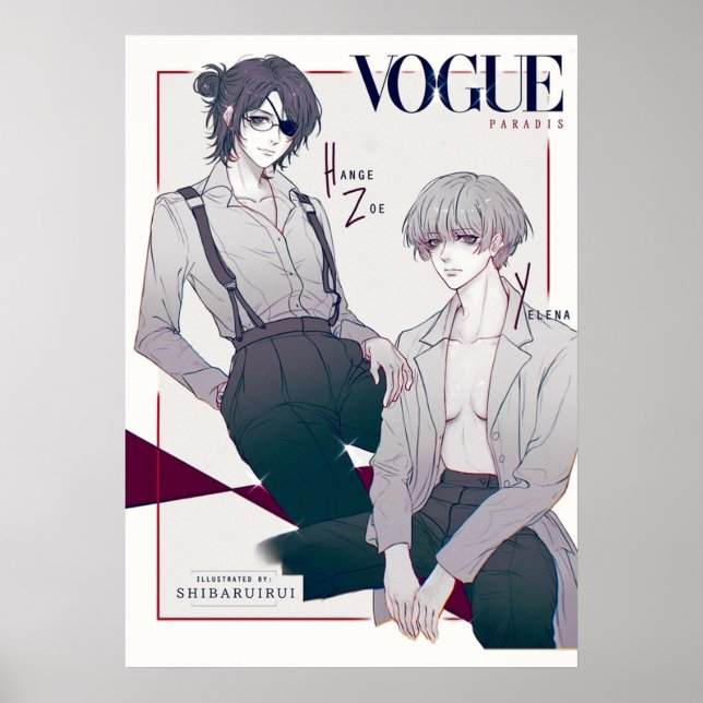 Hange Zoe and Yelena Attack on Titan Poster (Front)