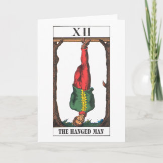 hanged card