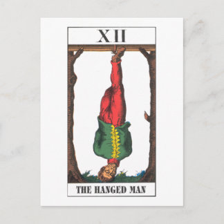 hanged postcard