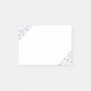 Hangeul Post-it Notes