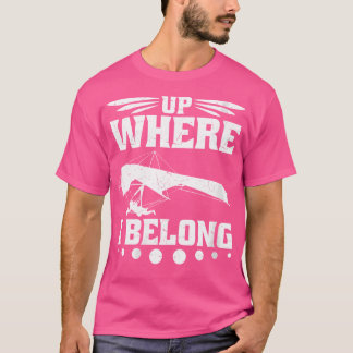 Hangglider Helmet Hang Gliding Gear Hang Gliding P T-Shirt