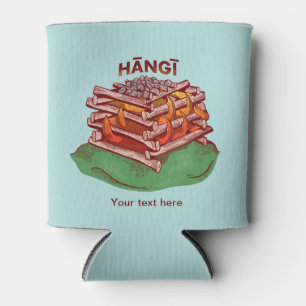 Hangi Maori Cooking Food Kai Can Cooler