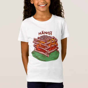 Hangi Maori Cooking Food Kai T-Shirt