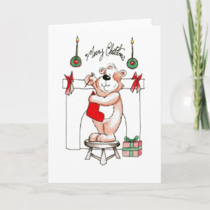 Hangin' Stockings Holiday Card