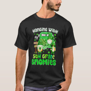 Hangin' With 5th Grade Gnomies Truck Teacher St Pa T-Shirt