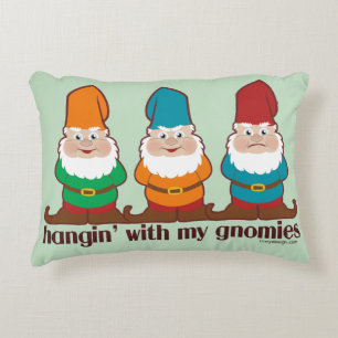 Hangin' With My Gnomies Decorative Cushion