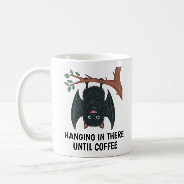 Hanging Bat Coffee Mug (Left)