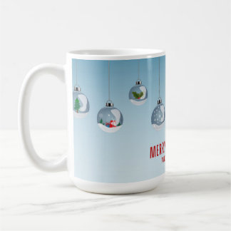 Hanging Baubles Merry Christmas Mug