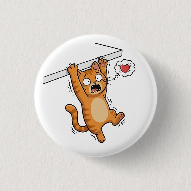 Hanging Cat Panic Button (Front)