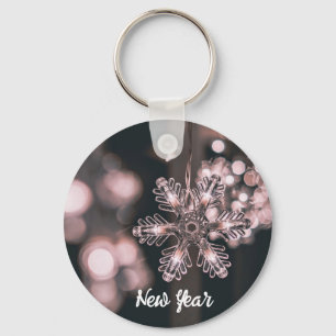 Hanging Christmas Ornament Keychain