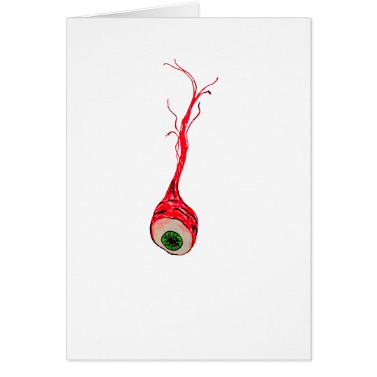 Hanging Eye Greeting Card