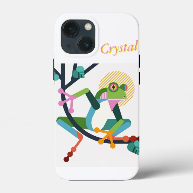 Hanging Frog Apple iPhone 13 mini Case (Back)