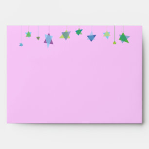 HANGING HEBREW LETTERS Customisable Envelope