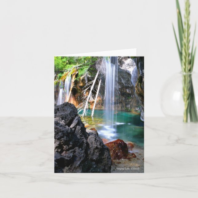 Hanging Lake Notecard (Front)
