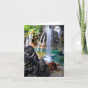 Hanging Lake Notecard